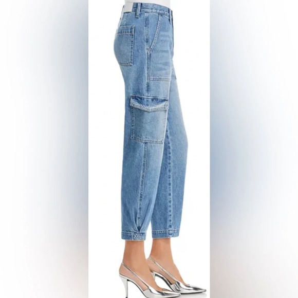 PISTOLA Josephine High Rise Tapered Jeans in Paradigm Blue Size 29 - Picture 2 of 11